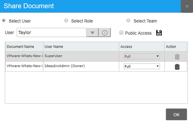 processing dms features